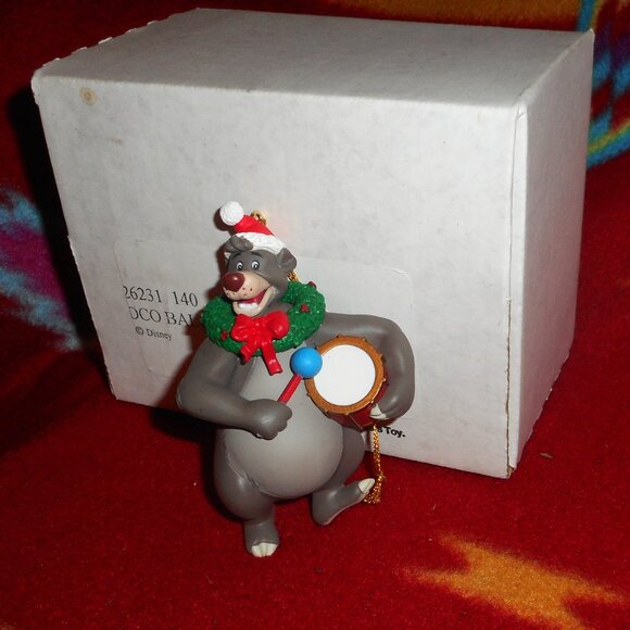 Grolier Collectible Disney Christmas Magic Ornament -‎  The Jungle Book - Baloo - Picture 5 of 6